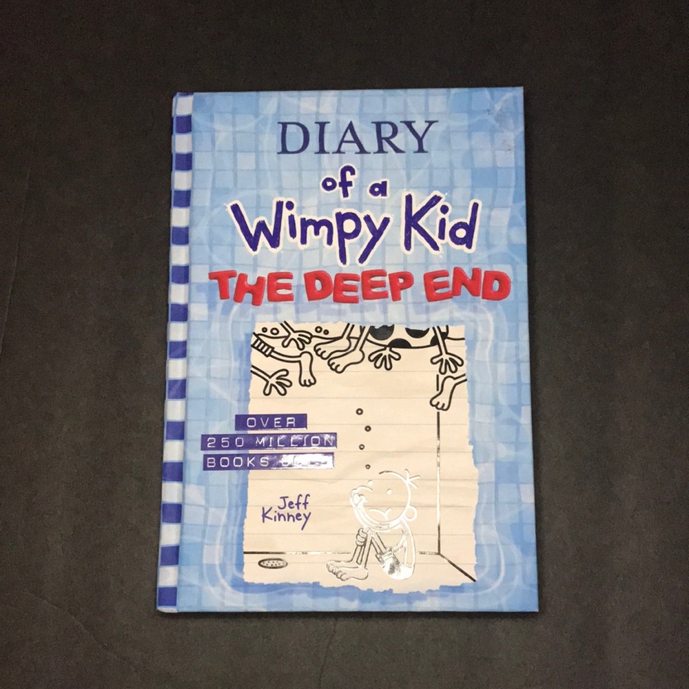DIARY OF A WIMPY KID THE DEEP END book school AR reading boys girls fun